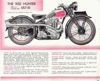 The Red Hunter 350 cc