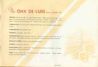 O.H.V DE-LUXE 500 cc model VG text