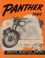 Panther Motorcycles 1949