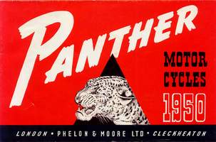Panther Motorcycles 1950