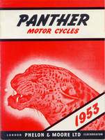 Panther Motorcycles 1953