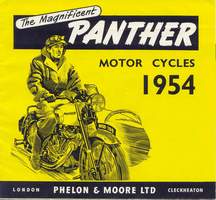 Panther Motorcycles 1954