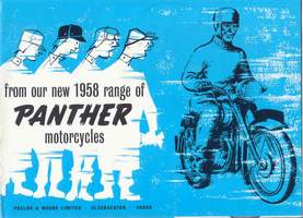 Panther Motorcycles 1958